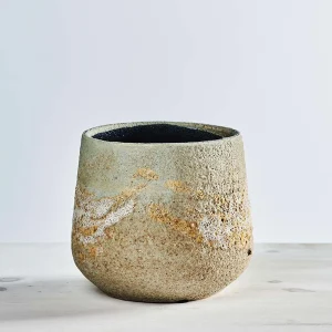 Osłonka jelmer mint kamienna beżowo zielona 16 x 14 cm