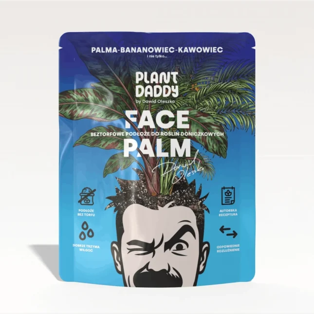 FACE PALM - beztorfowe podłoże do roślin