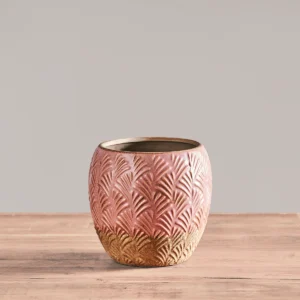 Osłonka ceramiczna peony 19 x 18 cm
